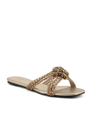 Party Wear Slip On I29196-Golden