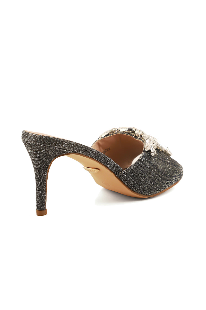 Party Wear Slip On I29222-Grey