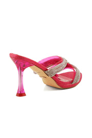 Party Wear Slip On I29224-Peach