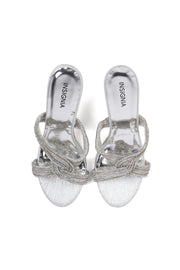 Party Wear Slip On I29224-Silver