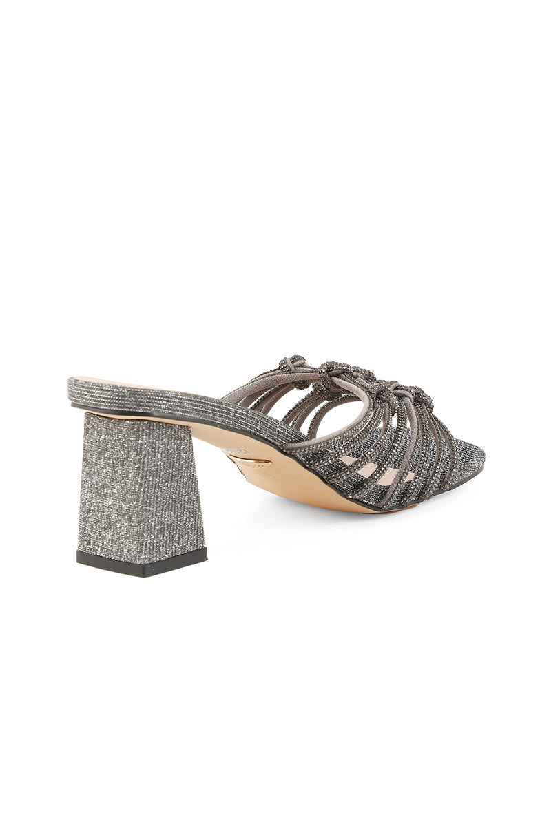Party Wear Slip On I29225-Grey