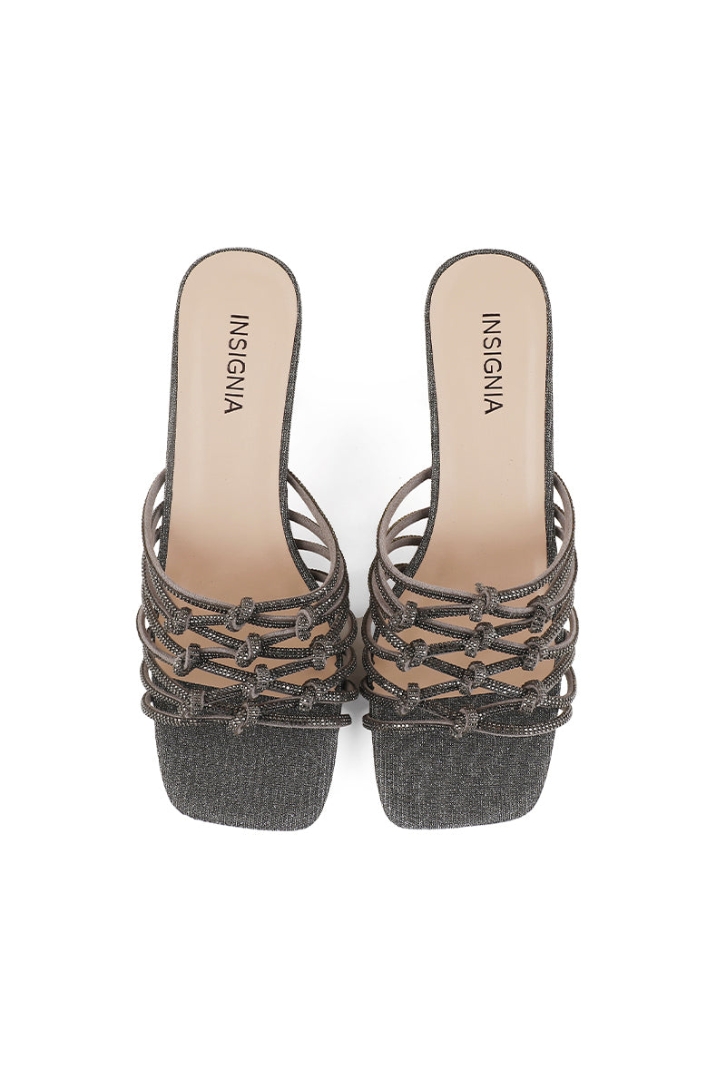 Party Wear Slip On I29225-Grey