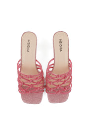 Party Wear Slip On I29225-Peach