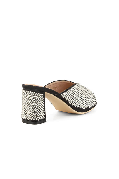 Party Wear Slip On I29226-Black
