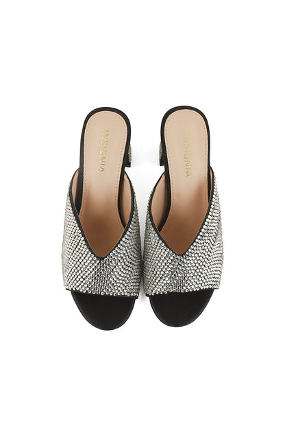 Party Wear Slip On I29226-Black