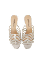 Party Wear Slip On I29236-Silver