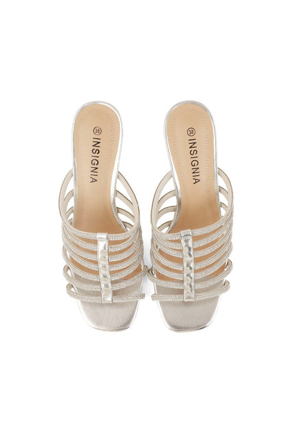 Party Wear Slip On I29236-Silver