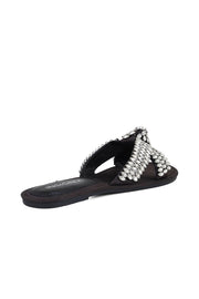 Party Wear Slip On I29243-Black