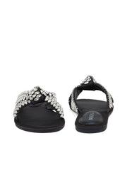 Party Wear Slip On I29243-Black
