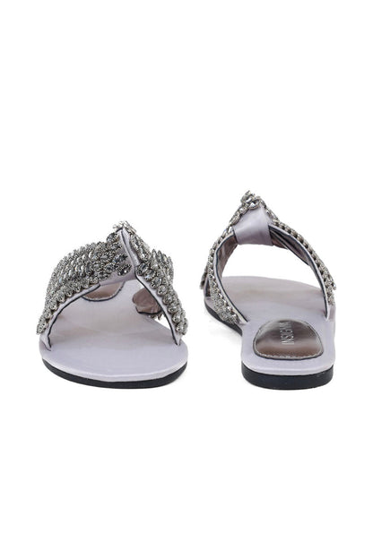 Party Wear Slip On I29243-Grey
