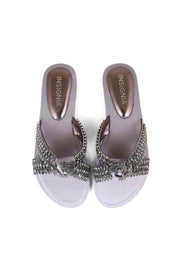 Party Wear Slip On I29243-Grey