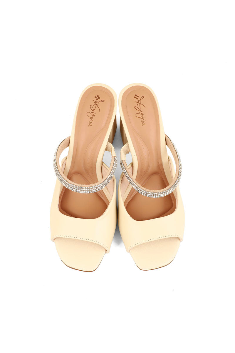 Formal Slip On I29250-Cream