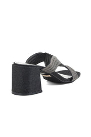 Party Wear Slip On I29253-Black