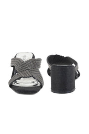 Party Wear Slip On I29253-Black