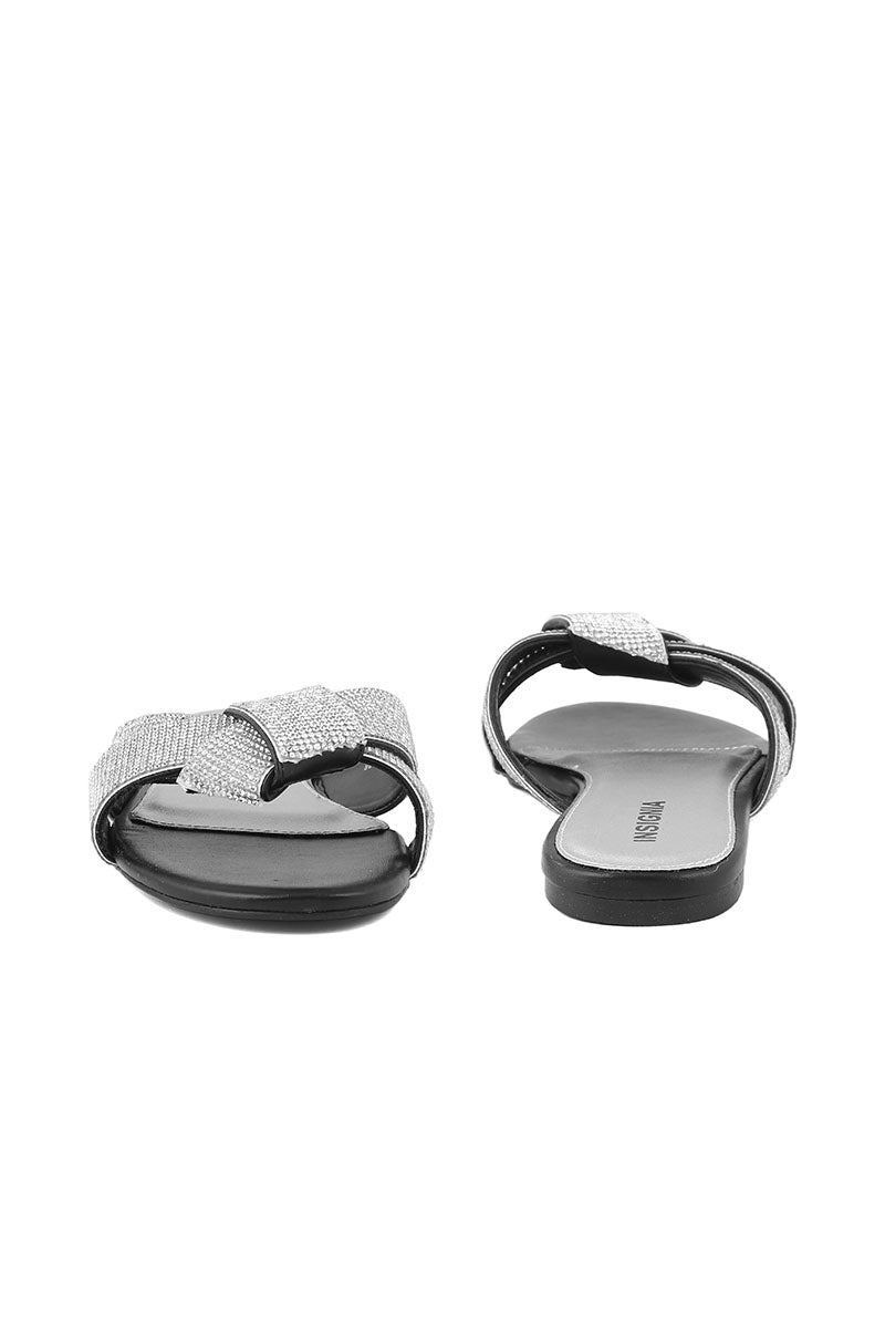 Party Wear Slip On I29267-Black