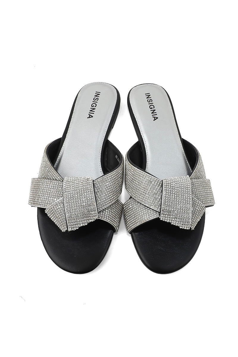 Party Wear Slip On I29267-Black