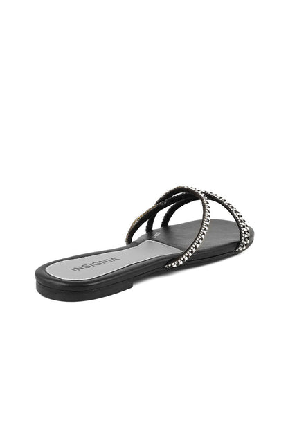 Party Wear Slip On I29268-Black