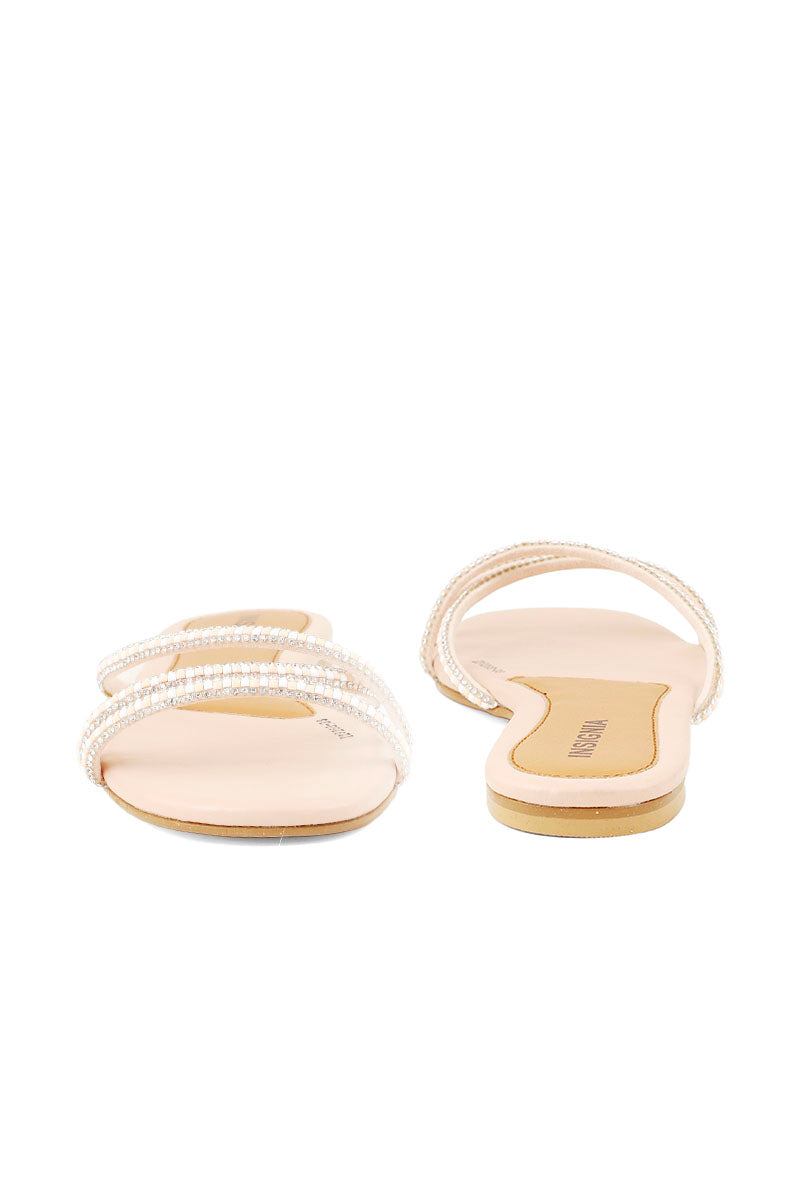 Party Wear Slip On I29268-Peach