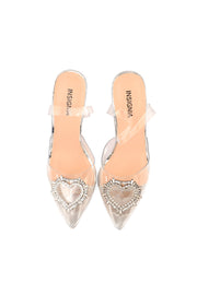 Party Wear Sling Back I29275-Silver