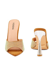 Party Wear Slip On I29279-Coffee