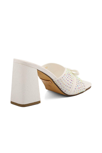 Party Wear Slip On I29280-White