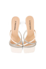 Party Wear Slip On I29282-White
