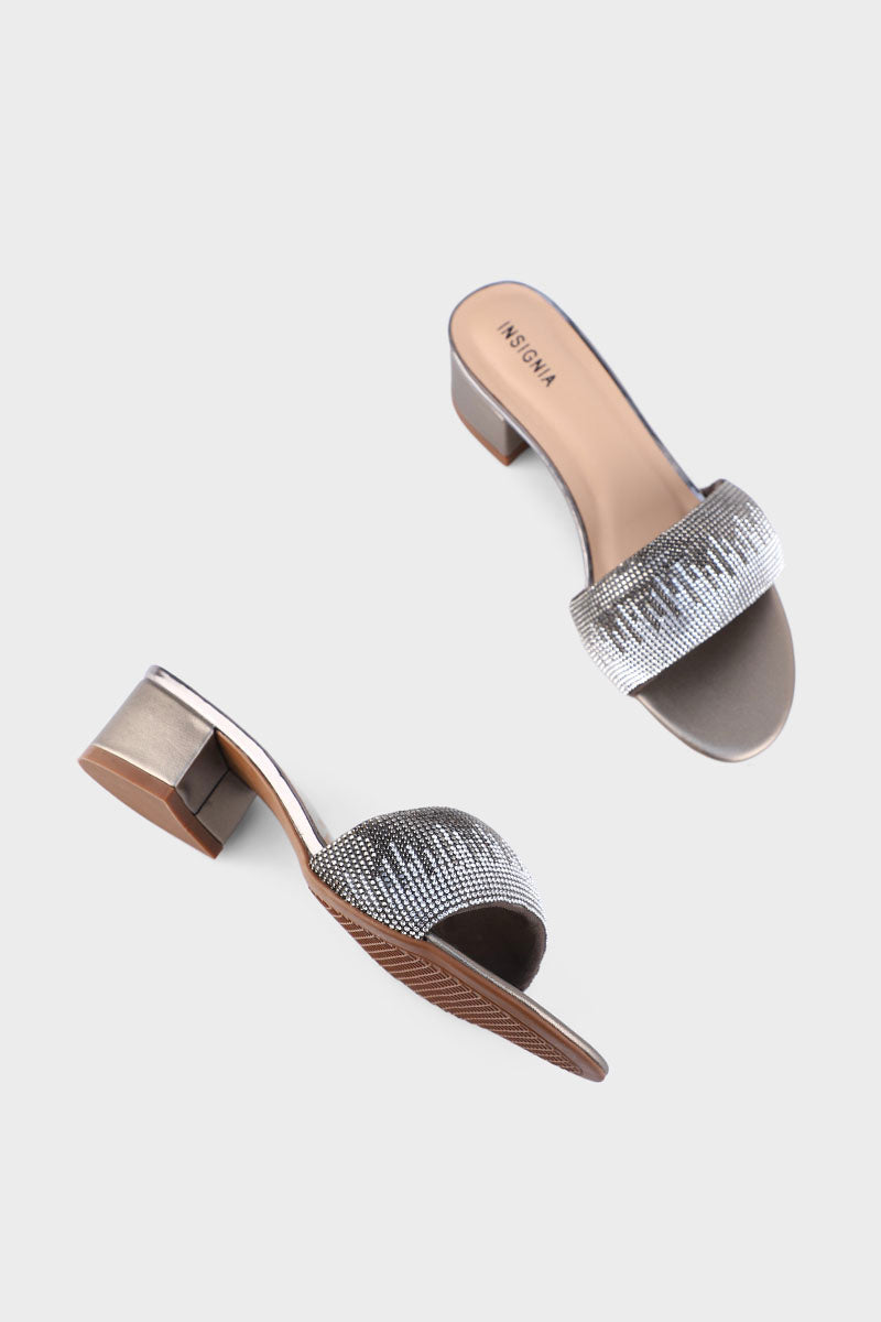 Party Wear Slip On I29286-Grey