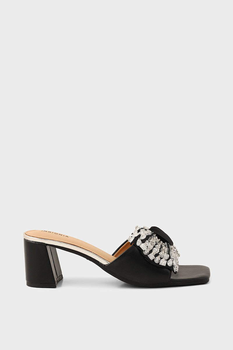 Party Wear Slip On I29287-Black