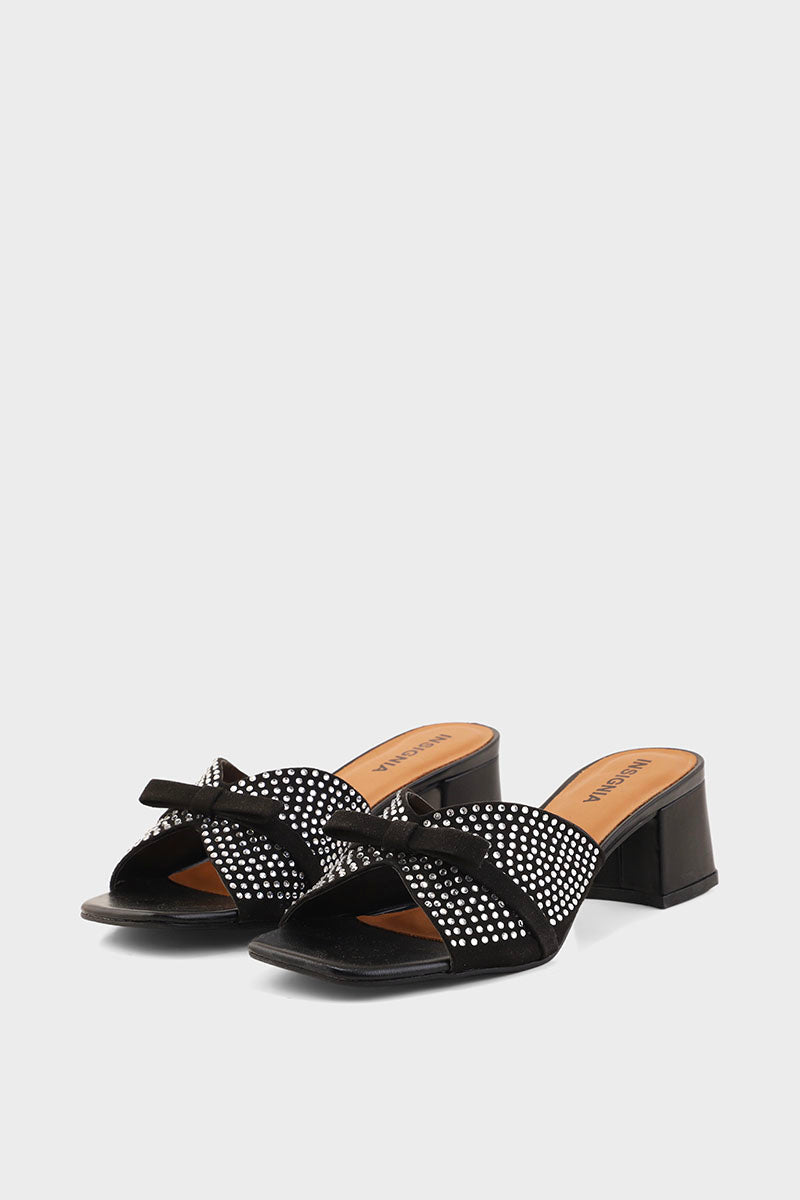 Party Wear Slip On I29289-Black