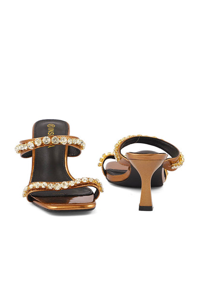 Party Wear Slip On I29290-Copper