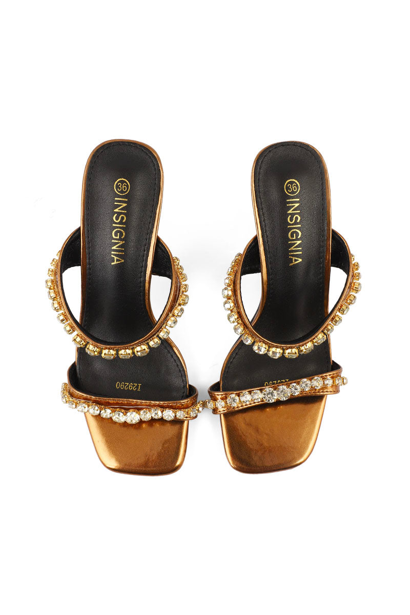 Party Wear Slip On I29290-Copper