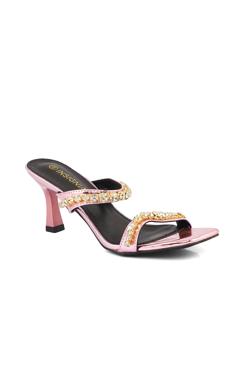 Party Wear Slip On I29290-Pink
