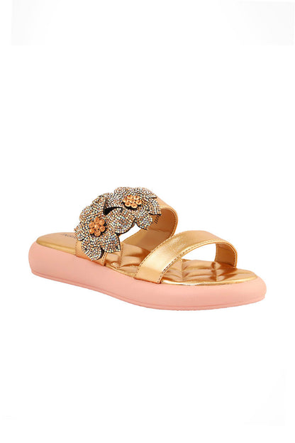 Formal Slip On I32886-Peach