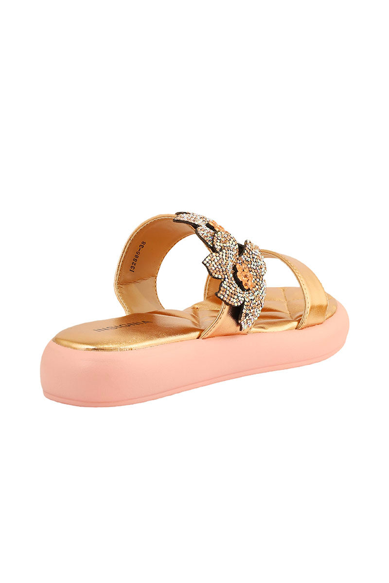 Formal Slip On I32886-Peach