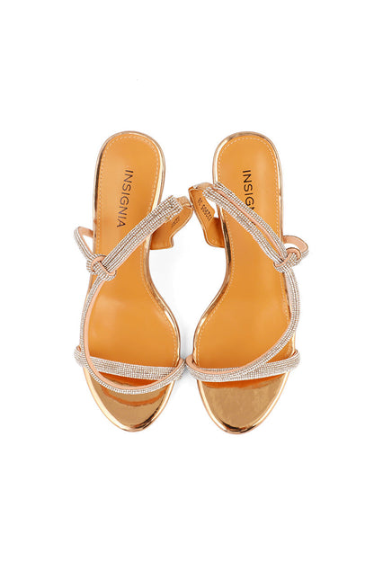 Party Wear Sandal I32905-Champagne