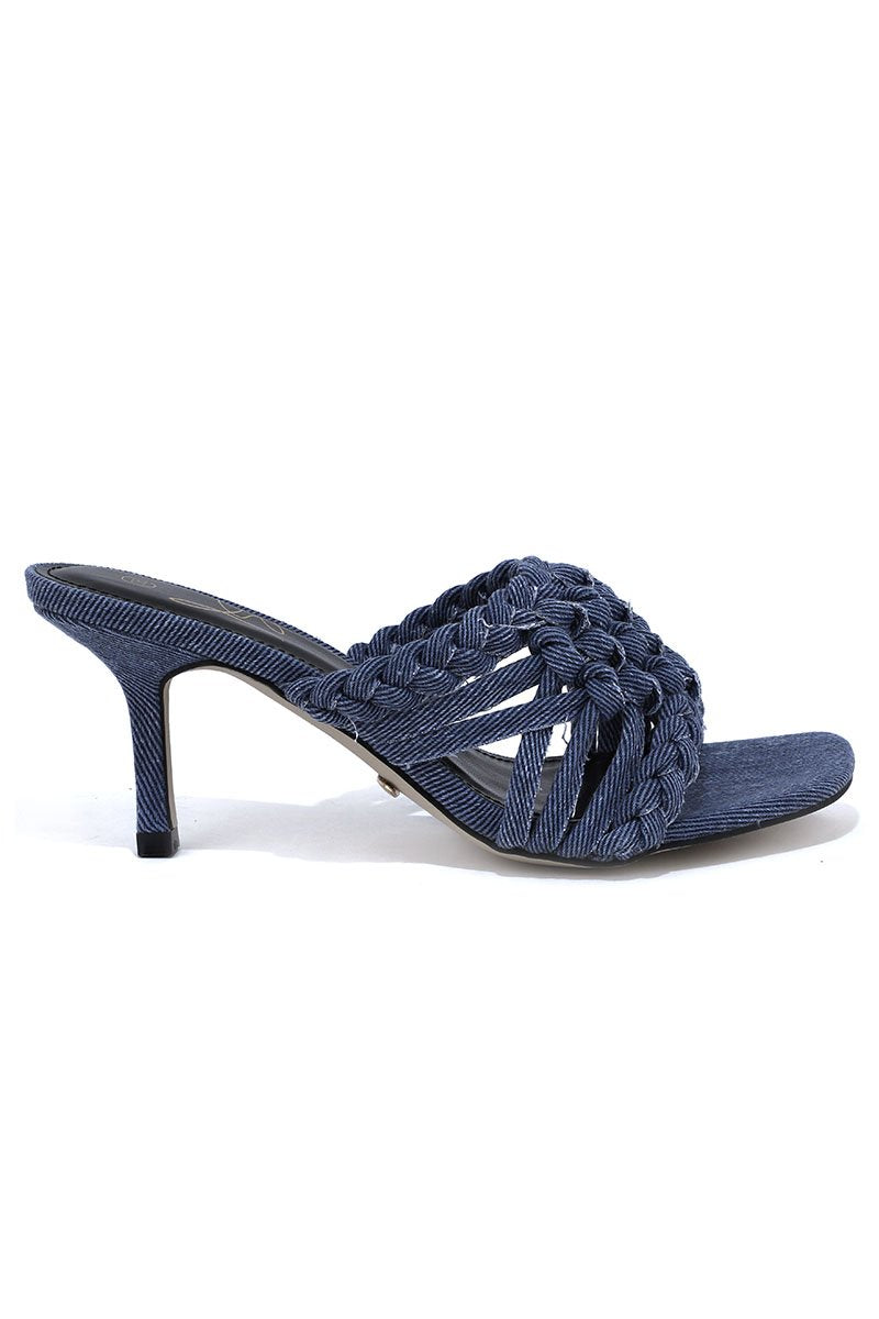Formal Slipper I38328-Navy