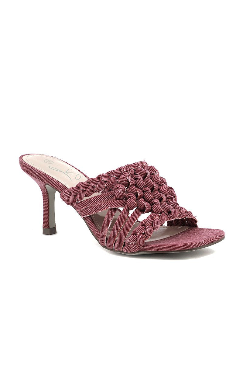 Formal Slipper I38328-Red