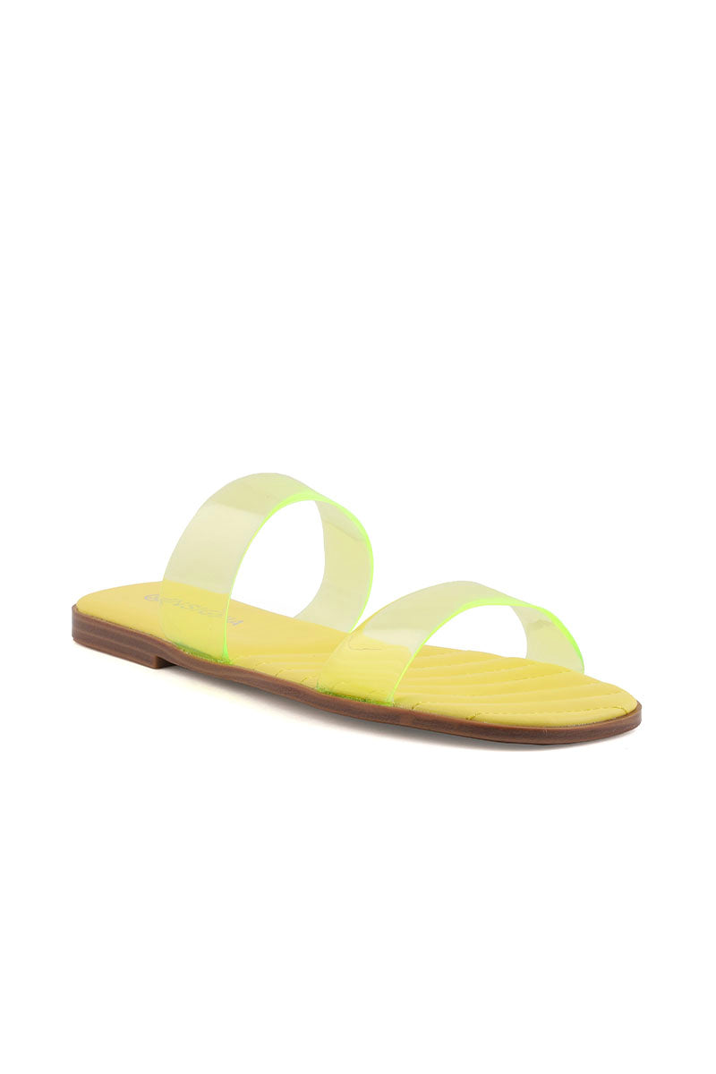 Formal Slip On I38485-Yellow