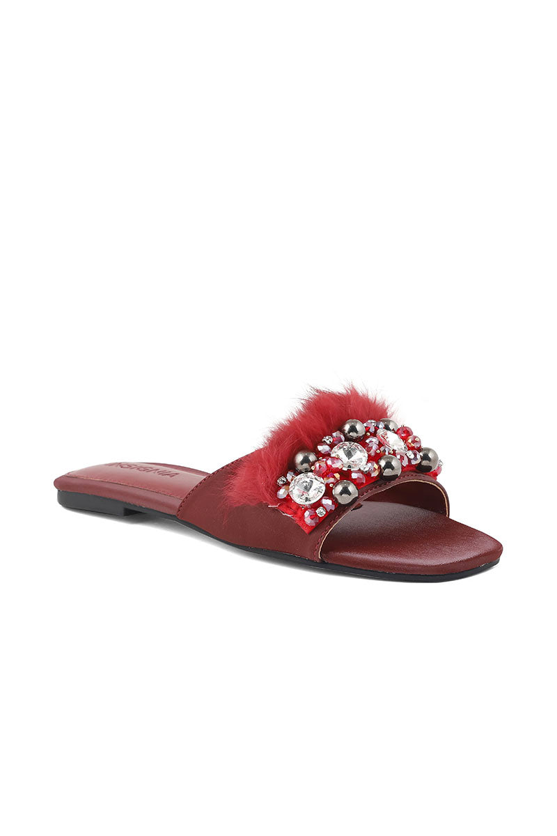 Formal Slip On I38534-Maroon