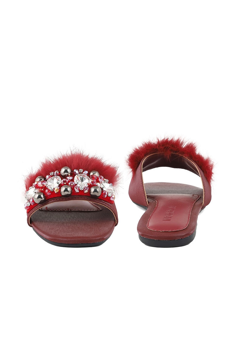 Formal Slip On I38534-Maroon