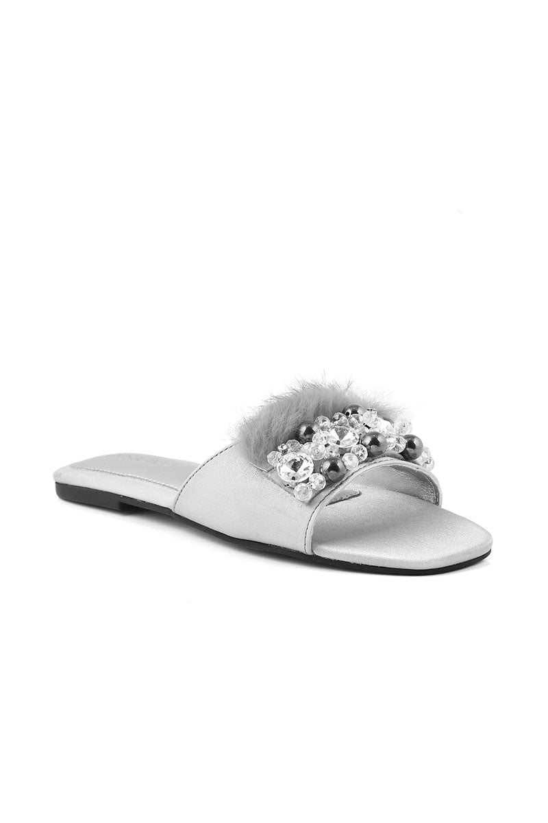 Formal Slip On I38534-Silver