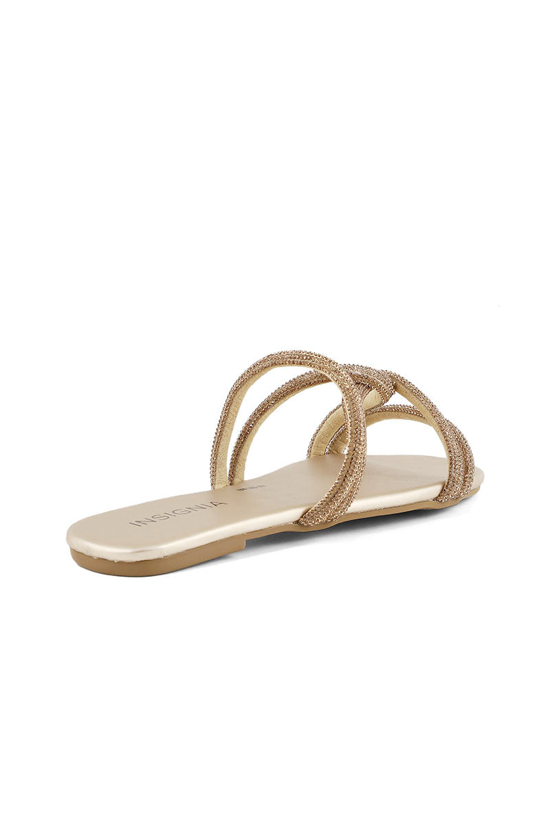 Formal Slip On I38535-Golden