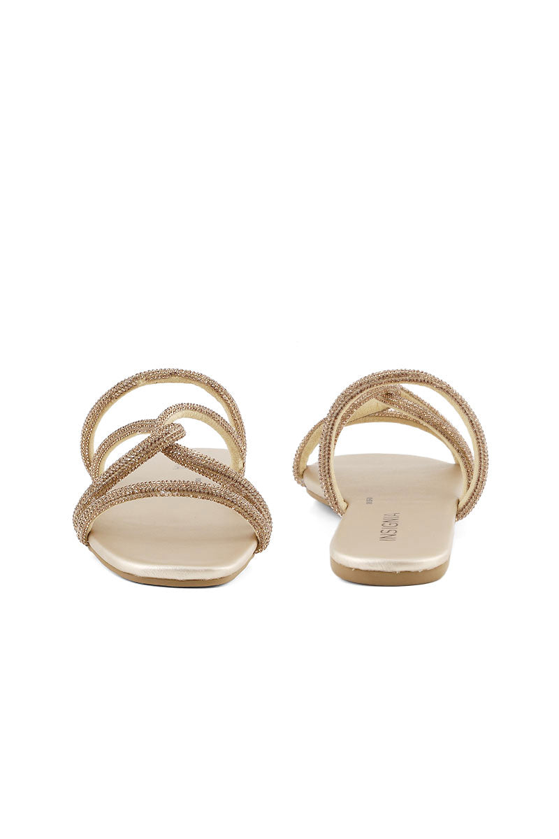 Formal Slip On I38535-Golden