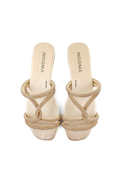 Formal Slip On I38535-Golden