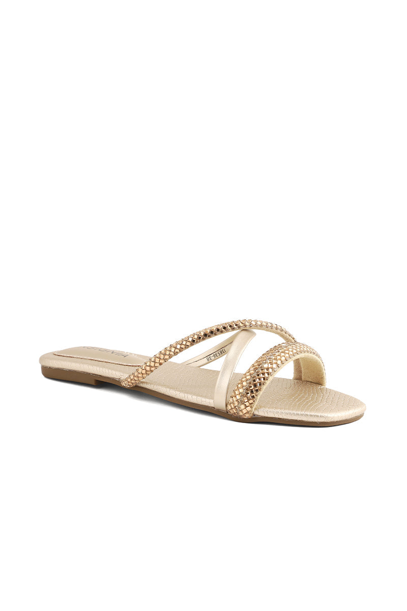 Formal Slip On I38536-Golden