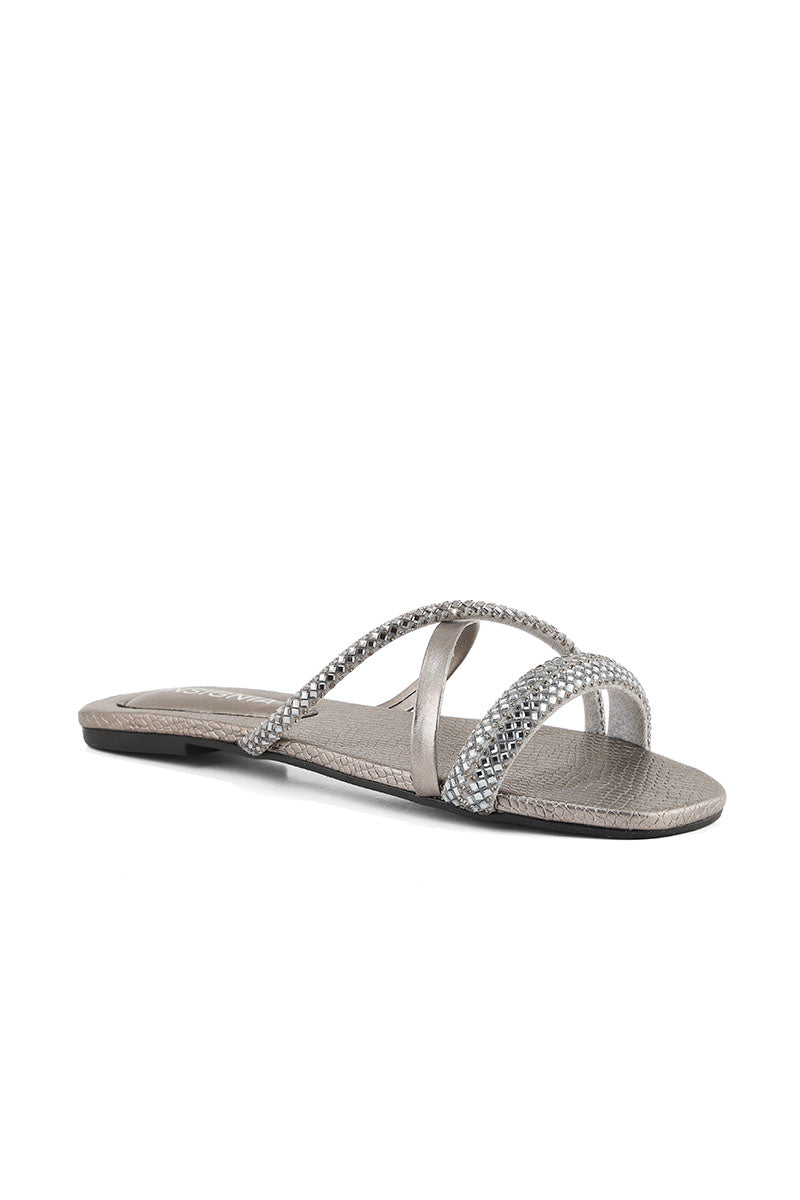 Formal Slip On I38536-Grey