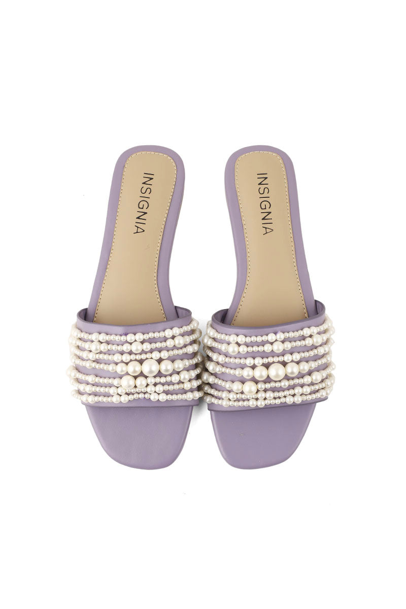 Formal Slip On i38537-Purple