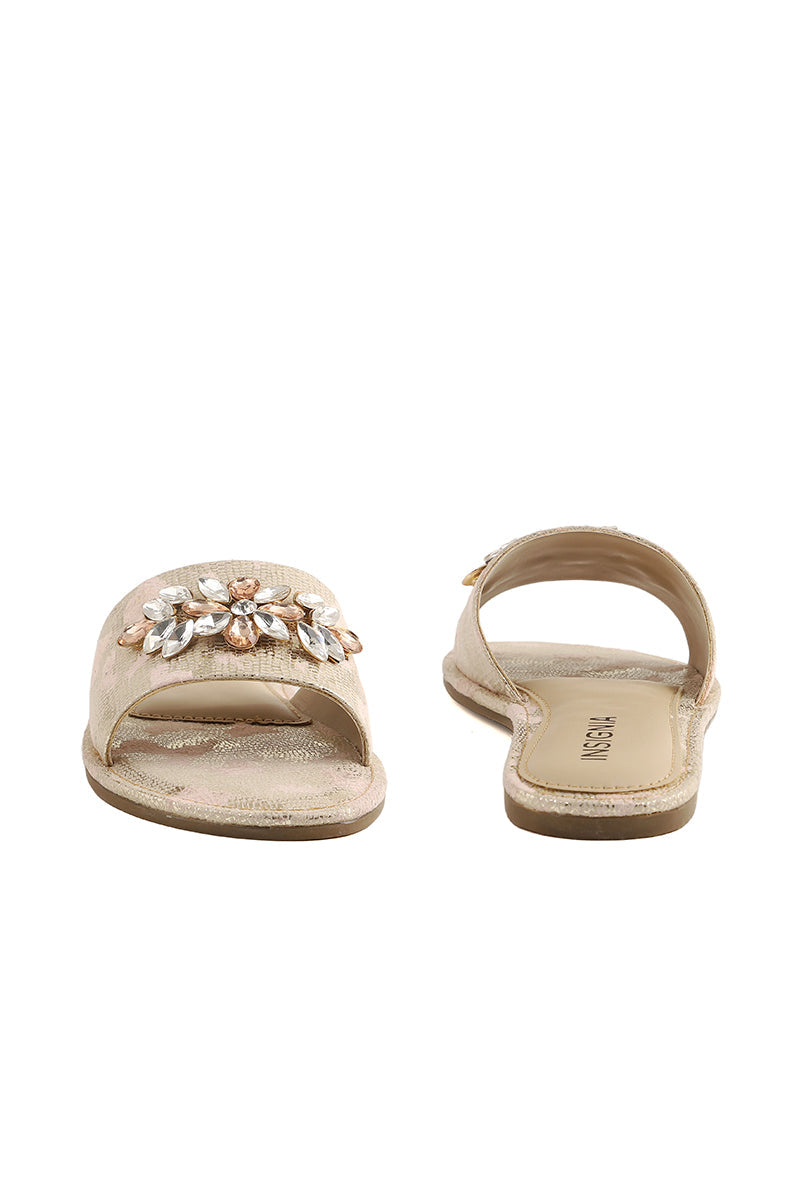 Formal Slip On I38542-Pink