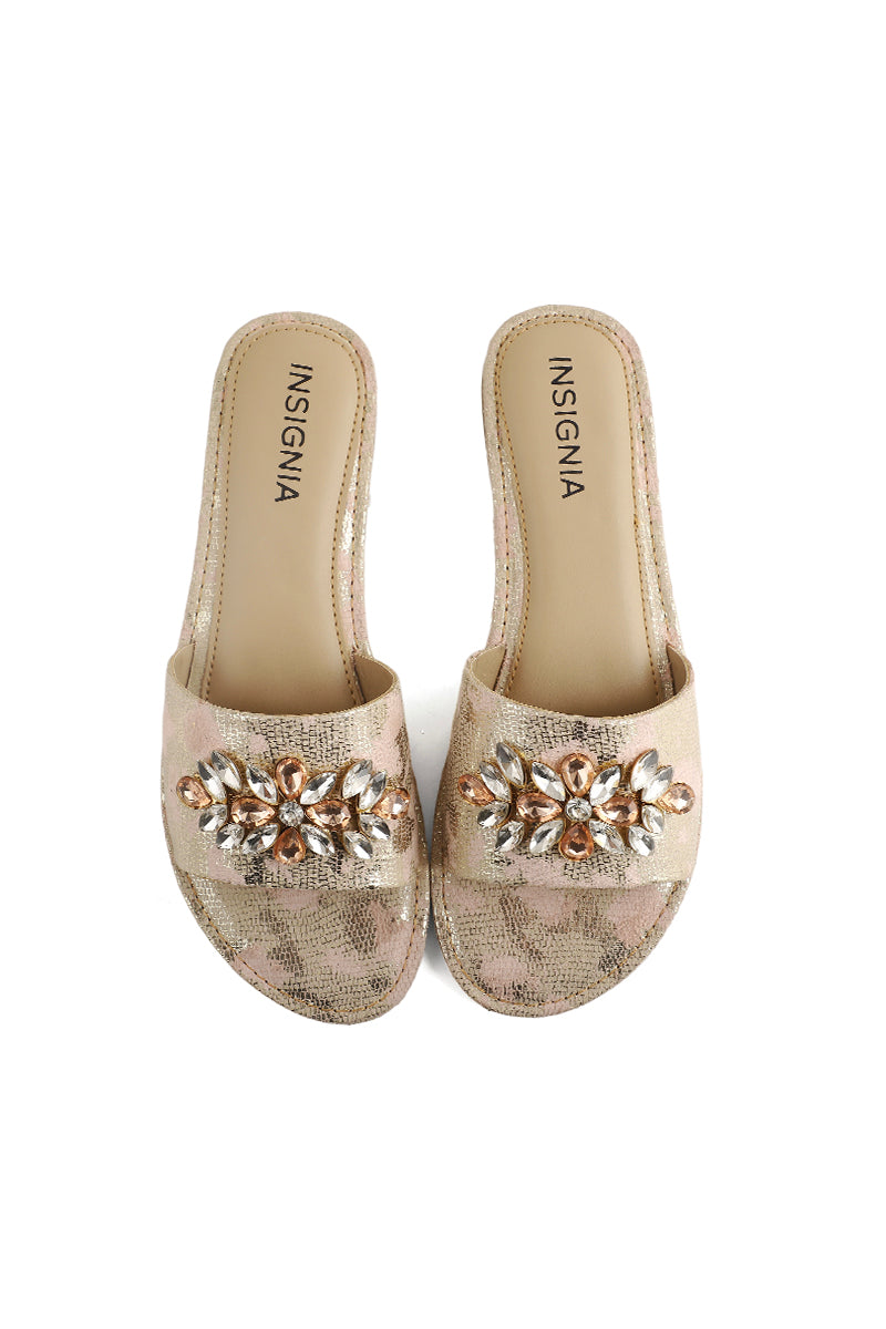 Formal Slip On I38542-Pink