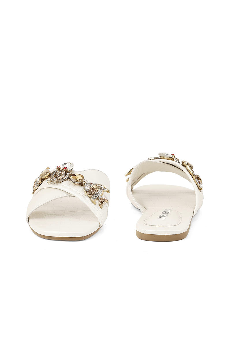 Formal Slip On I38543-White